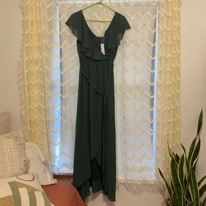 Baltic Born Katya Ruffle Maxi Dress